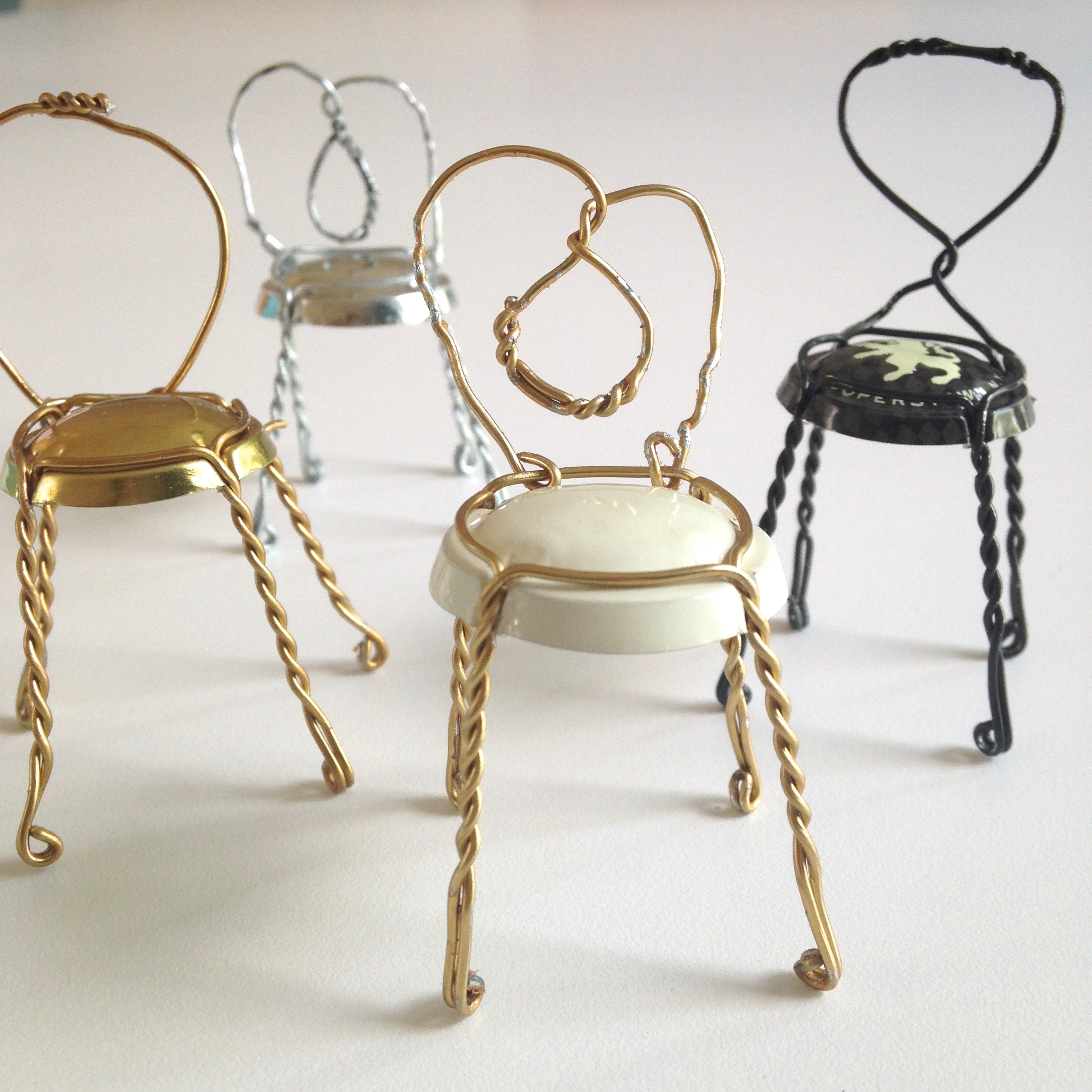 Mini Cafe Chairs by homemadecity.com